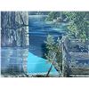 Image 2 : Paul Lalande Framed Landscape Painting, 19.5x16, 27x23.5 Frame