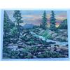 Image 1 : Original Paul Lalande Landscape Painting, 27.5x21 Inches