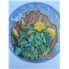 Image 2 : Framed Round Floral Still Life Art Print, 20" x 20" Frame