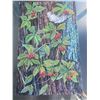 Image 1 : Original Painting by Paul LaLande, 15x23 Inch Botanical Artwork