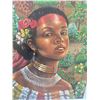 Image 3 : African Portrait Painting by Paul Lalande, 24 by 36