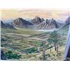 Image 2 : Paul Lalande Mountain Landscape Painting, 49"x33.5"
