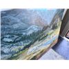 Image 3 : Paul Lalande Mountain Landscape Painting, 50”x33.5”