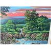 Image 2 : Paul Lalande Signed Landscape Painting, 32"x22", Framed 38"x31"