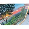 Image 4 : Paul Lalande Signed Landscape Painting, 32"x22", Framed 38"x31"