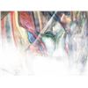 Image 4 : Paul Lalande 2016 Abstract Painting, 30" x 21", Framed 33" x 27"