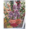 Image 3 : Paul Lalande Framed Floral Painting, 43.5x35.5 Inches