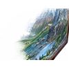 Image 4 : Paul Lalande 2003 Mountain Landscape Painting, 32.5”x24”, Framed 38.5”x30”