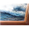 Image 3 : Paul Lalande 2003 Original Coastal Landscape Painting, 39"x31" Framed