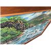 Image 5 : Paul Lalande 2003 Original Coastal Landscape Painting, 39"x31" Framed