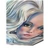 Image 4 : Paul Lalande Signed Portrait Painting With Frame, 26"x36.5"