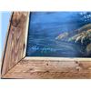 Image 3 : Paul Lalande 2001 Original Forest Landscape Painting, Framed, 33x28.5 in