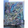 Image 1 : Paul Lalande Abstract Painting 30x24 Inches