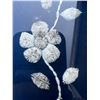 Image 3 : Moose Hair Tufting Floral Artwork by Therese Lafferty