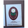 Image 7 : Moose Hair Tufting Floral Artwork by Therese Lafferty