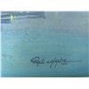 Image 3 : Paul Lalande 2001 Signed Harbour Scene Painting With Frame