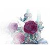 Image 5 : Paul Lalande Signed Floral Watercolour Painting, 13.75 x 10.5 in (Framed 19 x 15.5 in)