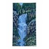 Image 1 : Original Signed Waterfall Landscape Painting by Paul Lalande, 17.5”x9.5”
