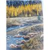 Image 3 : Paul Lalande 2001 Western Mountain Landscape Painting, 28 x 25