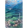 Image 3 : Paul Lalande 2003 Landscape Acrylic Painting, 29 x 24.5 Inches