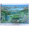Image 1 : Paul Lalande Original Mountain Landscape Painting, 35.5" x 23.5"