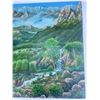 Image 2 : Paul Lalande Original Mountain Landscape Painting, 35.5" x 23.5"