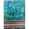 Image 5 : Paul Lalande 2003 Landscape Oil Painting, Framed 38.5 x 15 in