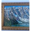 Image 2 : Paul Lalande 2003 Original Landscape Oil Painting, Framed 38.5" x 15"