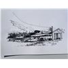 Image 10 : 4 Signed Rural Pen Drawings, 24”x18.5”
