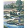 Image 3 : Two Original Paintings: Landscape and Floral, 24.5” x 29”