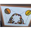 Image 1 : Framed Norval Morrisseau Serigraph 30 x 24.5 Inches