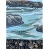 Image 4 : Paul Lalande River Landscape Painting, 25.5 x 15.5 in