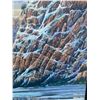 Image 2 : Paul Lalande Mountain Landscape Painting, 24 by 20.5 Inches