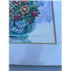 Image 3 : Paul Lalande Flower Bouquet Watercolour, Sealed, 12x9 Inches