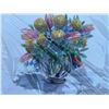Image 2 : Paul Lalande Floral Watercolour, 13x10.5 in, Sealed