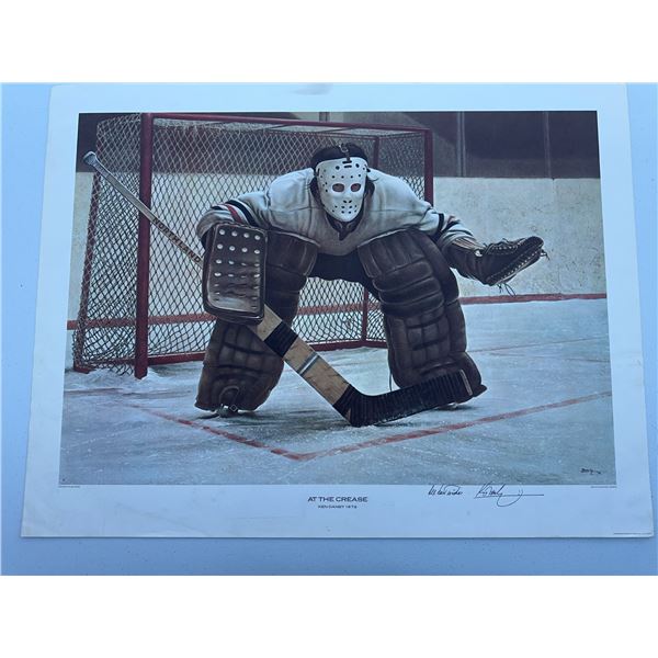 Ken Danby At The Crease 18x26 Signed Print 1972