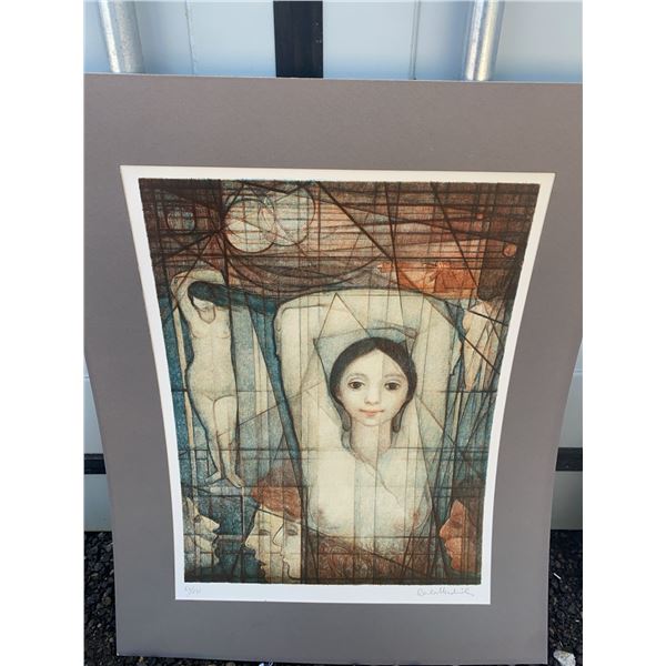 Col Madnick Signed Print, Image Size 17.5 x 23.5 Inches