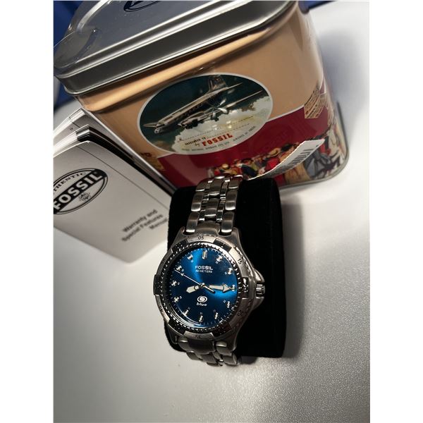 Fossil Blue Complete set collection item New