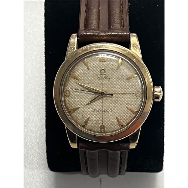 Vintage 1952 Omega Seamaster Automatic "Waffle Dial" Cal. 351 Bumper Ref.2577-12 SC