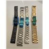 Image 2 : Set of stainless steel watch bands New