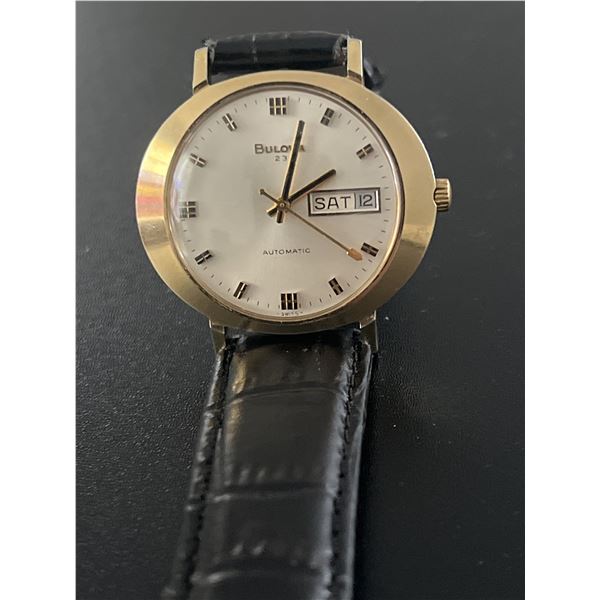 Vintage 1973 Bulova Automatic Day-Date Men’s Wristwatch