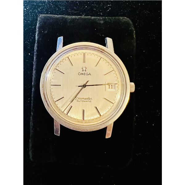 Vintage Omega Seamaster Automatic Date Ref. 166.0202 Cal. 1012 Stainless Steel Men’s Watch