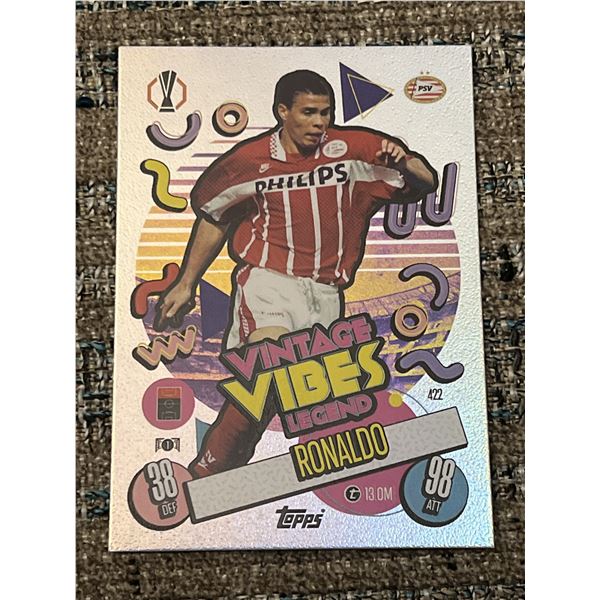Ronaldo Nazario Vintage Vibes Legend