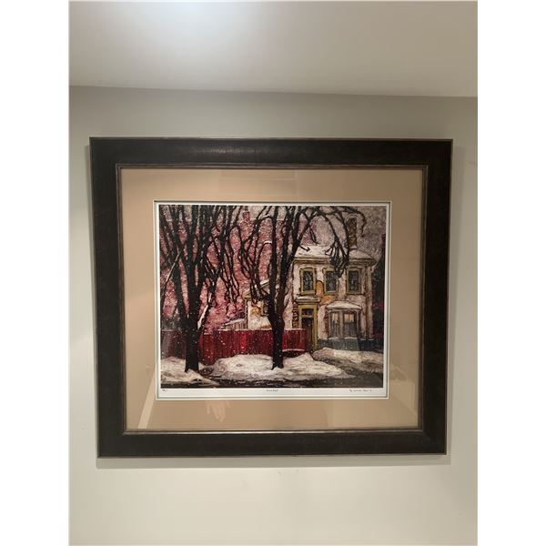 Snowfall by Lawren Harris 88/777 Original Seven with COA
