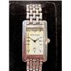 Image 1 : Emporio Armani AR0102 Ladies Stainless Steel Rectangular Watch Date 50M
