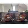 Image 1 : Lot of 2 Hot Wheels Racing NASCAR Thunder Rides Motorcycles – Boxed