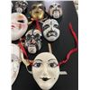 Image 3 : Lot of 11 Decorative Theatrical & Chinese Opera Style Masks