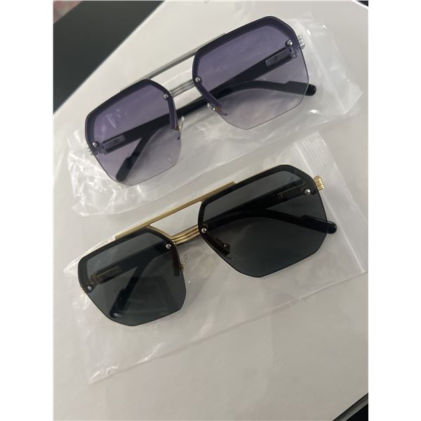 set of 2 fashion sunglasses
