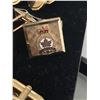 Image 2 : Large Lot of 17 Pairs Vintage Men’s Cufflinks – Novelty, Military & Designer Style