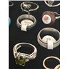 Image 3 : Large Mixed Lot of Women’s Fashion Rings – 35+ Pieces – Statement, Stainl
